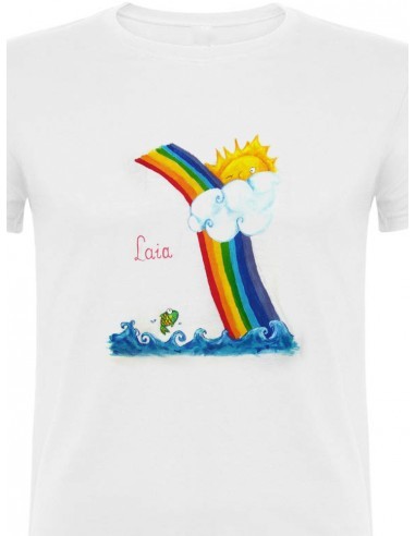 Camiseta arcoiris Talla camisetas nino 3 4 anos